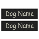 Dog ID Tag Dog Name Tag Custom Name Labels Reflective Label Luminous Personalized Stickers for Dog Harness Tag Pets Supplies