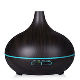 Searide 400ml Air humidifier Aromatherapy Ultrasonic wood Aroma Essential Oil Diffuser 7 Changeable LED Colors For Home Office