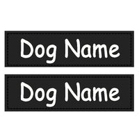 Dog ID Tag Dog Name Tag Custom Name Labels Reflective Label Luminous Personalized Stickers for Dog Harness Tag Pets Supplies