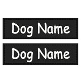 Dog ID Tag Dog Name Tag Custom Name Labels Reflective Label Luminous Personalized Stickers for Dog Harness Tag Pets Supplies