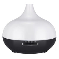 Searide 400ml Air humidifier Aromatherapy Ultrasonic wood Aroma Essential Oil Diffuser 7 Changeable LED Colors For Home Office