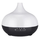 Searide 400ml Air humidifier Aromatherapy Ultrasonic wood Aroma Essential Oil Diffuser 7 Changeable LED Colors For Home Office