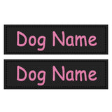 Dog ID Tag Dog Name Tag Custom Name Labels Reflective Label Luminous Personalized Stickers for Dog Harness Tag Pets Supplies