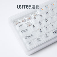 Youpin Lofree 1% Foggy Dual Mode Mechanical Keyboards Wireless Bluetooth Men and Women Office Laptop IPad for Home Office