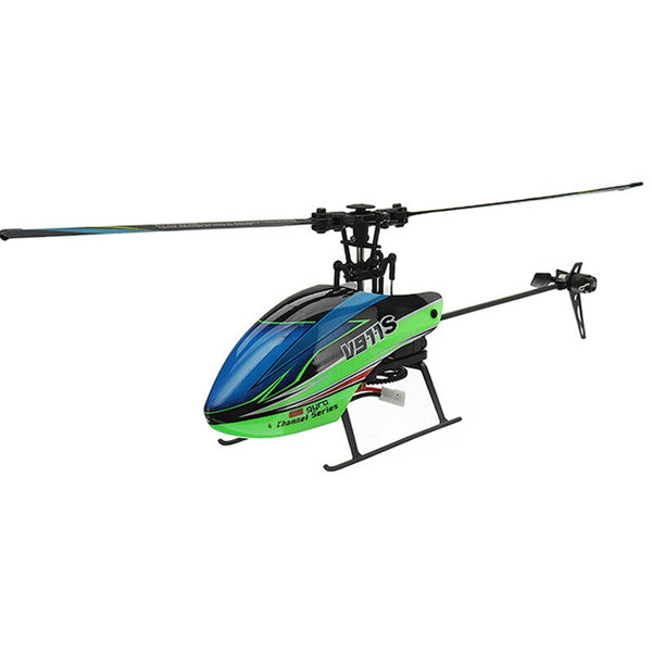 2018 New Hot WLtoys V911S 2.4G 4CH 6 Aixs Gyro Flybarless RC Helicopter RTF  Free shipping