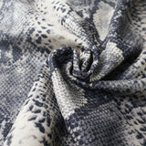 DeRuiLaDy Fashion Women Snake Print Skirt 2019 New Casual Sexy High Waist Elegant Skirts Womens Office Lady Skirt