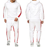 New Fashion Hooded Sweatshirts Sportswear Male Tracksuit Hoodies Spring and Autumn Brand Apparel Hoodies+Pants Sets