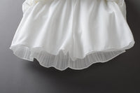2019 Summer Women Elasticity Waist Mini Skirt Ladies Chiffon Skirt Ladies Casual Cake Skirts Black White Femme Pleated Skirts