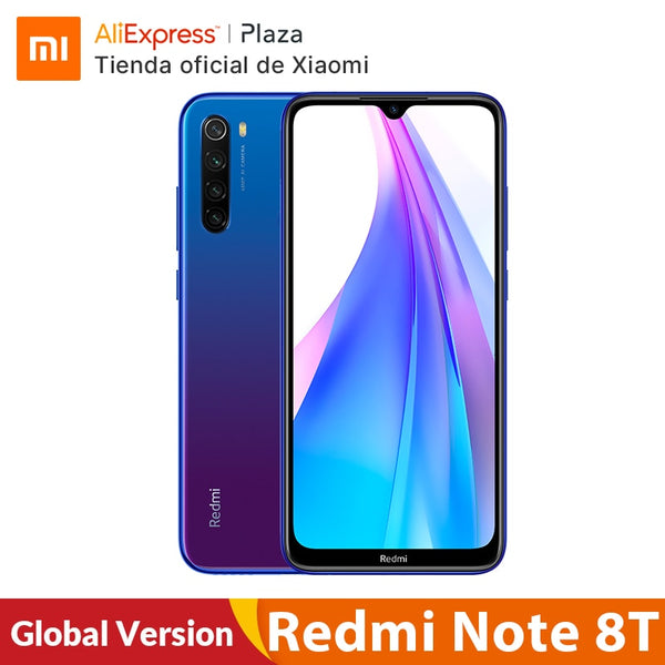 Version mondiale Xiaomi Redmi Note 8 T 4GB 64GB Smartphone 8 T Snapdragon 665 téléphone portable NFC 48MP appareil photo 18W bande cadeau gratuite 4 on AliExpress