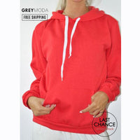 GREYMODA sweat femme peluche basique 100% coton confortable sport sweat mode hiver femme Streetwear décontracté taille unique