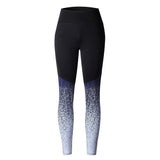Laamei Printed Slim Fitness Leggings Women Compression Push Up Leggins Clothing Workout Printing Patchwork Trousers 2019