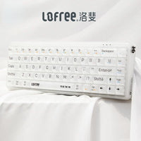 Youpin Lofree 1% Foggy Dual Mode Mechanical Keyboards Wireless Bluetooth Men and Women Office Laptop IPad for Home Office