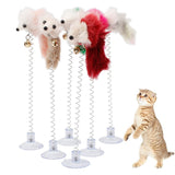 Colour Plastic Cat Toys