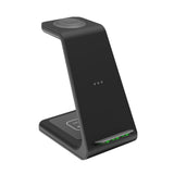 3 in 1 Wireless Charger 10W Fast Charging for iPhone 11 pro/XR/Xs Max Samsung for Apple Watch 5 4 3 Airpods pro with EU Charger