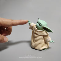 Disney Star Wars 8cm Toy Master Baby Yoda Darth PVC Action Figure Anime Figures Collection Doll mini Toy model for children gift
