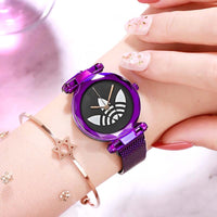 Brand Women Watches Ladies Starry Sky Watch with Magnetic strap Female Wristwatch relogio feminino reloj mujer quartz watch