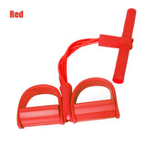 Fitness Resistance Bands 4 Tube Tension band Pedal Ankle Puller Fitness Sit-ups pPull Rope Gym Sport Workout Fitness band
