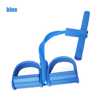 Fitness Resistance Bands 4 Tube Tension band Pedal Ankle Puller Fitness Sit-ups pPull Rope Gym Sport Workout Fitness band