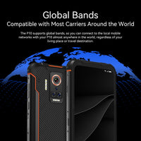 ZEEKER P10 108MP Rugged Phone IP69K Waterproof NFC Smartphone 6.49" FHD+ DotDisplay 6000mAh IR Night Vision Quad Camera