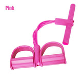 Fitness Resistance Bands 4 Tube Tension band Pedal Ankle Puller Fitness Sit-ups pPull Rope Gym Sport Workout Fitness band
