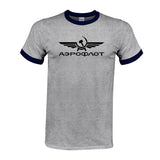 Aviation Print T Shirt