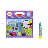 8 styles Magic Water Drawing Book Coloring Doodle & Magic Pen Drawing Toys early education For Kids Birthday Gift