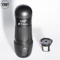YRP Mini Electric Portable Coffee Machine Espresso Coffee Capsule Maker Handheld Press Machine For Outdoor Home Office Travel
