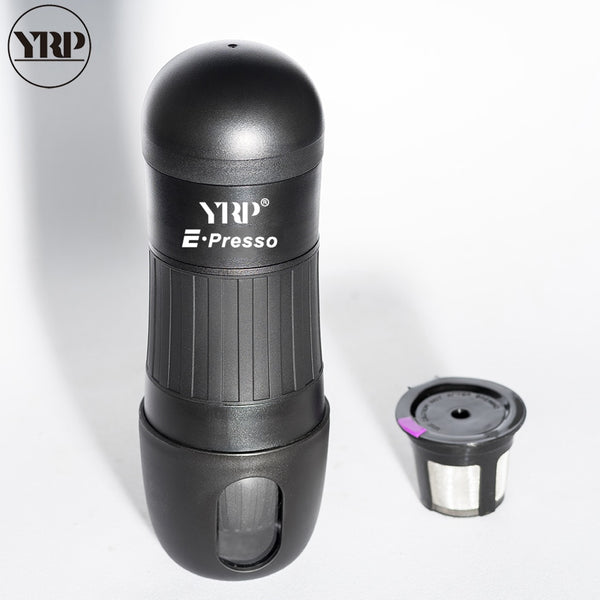 YRP Mini Electric Portable Coffee Machine Espresso Coffee Capsule Maker Handheld Press Machine For Outdoor Home Office Travel