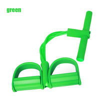 Fitness Resistance Bands 4 Tube Tension band Pedal Ankle Puller Fitness Sit-ups pPull Rope Gym Sport Workout Fitness band