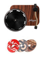 Car Air Freshener Perfume Record Player Car Perfume Clip Vinyl Spin Phonograph Air Vent Outlet Aromatherapy Clip Smell Diffuser