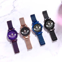 Brand Women Watches Ladies Starry Sky Watch with Magnetic strap Female Wristwatch relogio feminino reloj mujer quartz watch