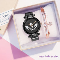 Brand Women Watches Ladies Starry Sky Watch with Magnetic strap Female Wristwatch relogio feminino reloj mujer quartz watch