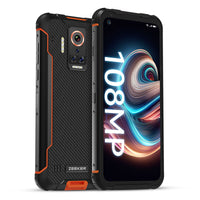 ZEEKER P10 108MP Rugged Phone IP69K Waterproof NFC Smartphone 6.49" FHD+ DotDisplay 6000mAh IR Night Vision Quad Camera