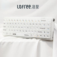 Youpin Lofree 1% Foggy Dual Mode Mechanical Keyboards Wireless Bluetooth Men and Women Office Laptop IPad for Home Office