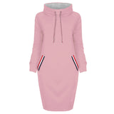Women Hoodie Dress 2019 Winter Spring Women's Pullover Fashion Ladies Sweatshirts Female Long Hoodies Plus Size Women Pull Hoody on AliExpress