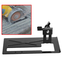 Meuleuse d'angle réglable en métal épaissi la Base de support d'équilibre de coupe pour bricolage outils en bois outil en bois