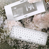 Youpin Lofree 1% Foggy Dual Mode Mechanical Keyboards Wireless Bluetooth Men and Women Office Laptop IPad for Home Office