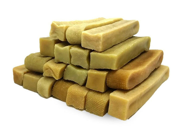 EcoKind Gold Yak Dog Chews Grade A Quality 100% Natural, Healthy & Safe - 5 POUND BAG