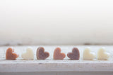 All Natural Mini Soap Hearts - Handmade