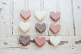 All Natural Mini Soap Hearts - Handmade