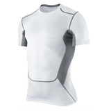 Men  s Compression Wear Under Pro Base Layer Short Sleeve T-Shirts   S-XXL