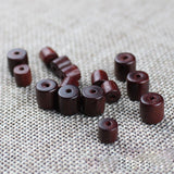50pcs/lot Rosewood/Sandalwood/Wenge Wood Spacer Beads 6x6 8x8mm Cylinder Craft Wooden Charm Beads DIY Jewelry Making Findings