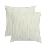 2pcs pack Cream Pillow Covers Soft Velvet Home Decorative Cushion Cover White Red For Sofa Chair Couch 45x45cm 50x50cm 60x60cm