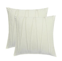 2pcs pack Cream Pillow Covers Soft Velvet Home Decorative Cushion Cover White Red For Sofa Chair Couch 45x45cm 50x50cm 60x60cm