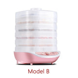 CUKYI Food Dehydrator Fruit Vegetable Herb Meat Drying Machine Pet Snacks food Dryer with 5 trays 220V EU US