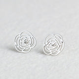 Stainless Steel Animal Heart Star Moon Stud Earrings for Women Korean Minimalist Earrings Jewelry Accessories