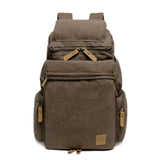 Top Quality Casual Men&#39;s Backpack Fashion Canvas Students School Shoulder Bag Laptop Rucksack Large Travel Backpacks korean