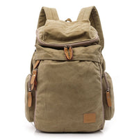 Top Quality Casual Men&#39;s Backpack Fashion Canvas Students School Shoulder Bag Laptop Rucksack Large Travel Backpacks korean