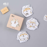 45 pcs/Box Various Stickers Cute Kawaii Planner Journal Diary  Scrapbooking Paper Stickers Stationery