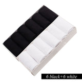 12 Pairs/Lot Plus Size Men&#39;s Cotton Socks Business Men Deodorant Crew Socks Breathable Male Solid Color US size(7-11.5) EU 39-48